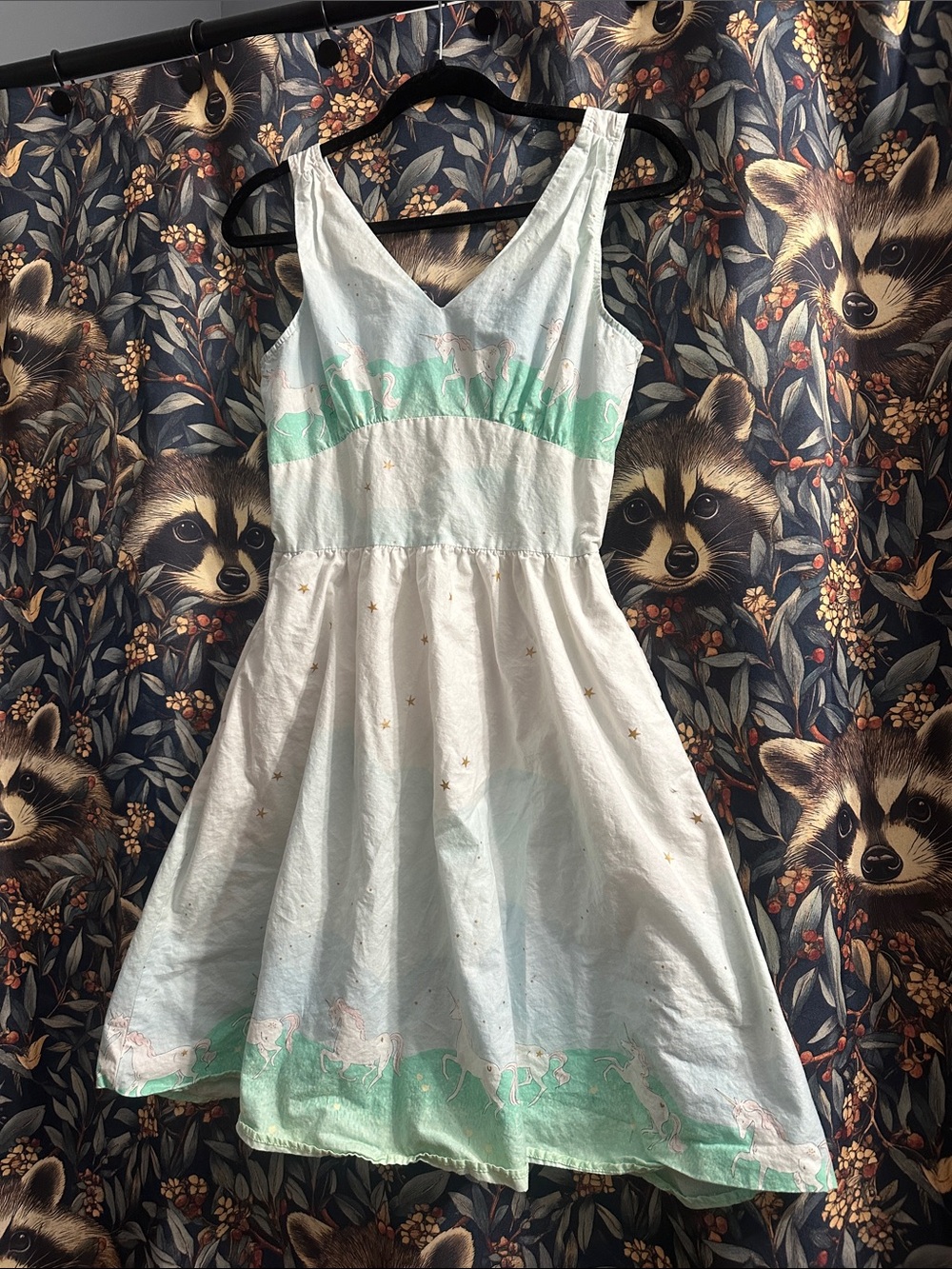 Retrolicious Vintage Inspired Unicorn Dress Size Medium M